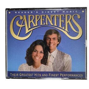 Reader's Digest Carpenters Their Greatest Hits And Finest Performances 3 CD Set